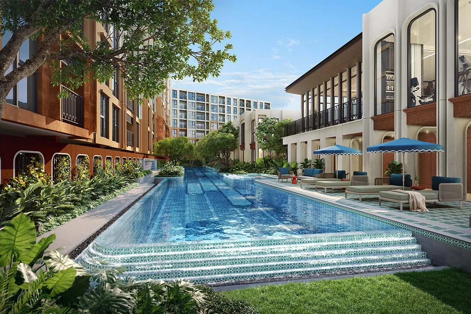 Бассейн THE BASE Midtown Phuket