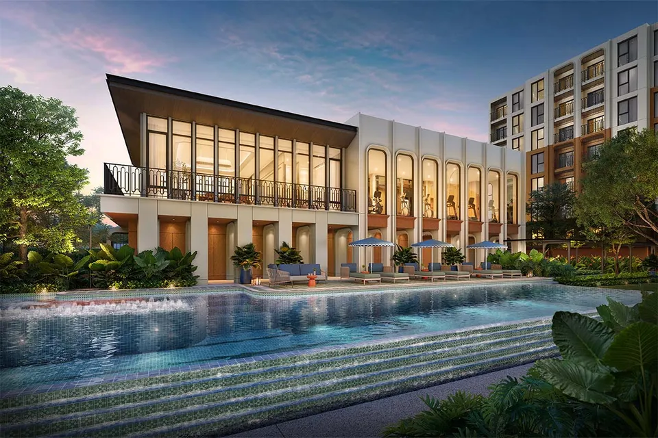 Двухэтажный клубный дом THE BASE Midtown Phuket
